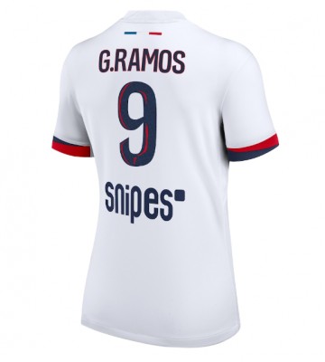 Paris Saint-Germain Goncalo Ramos #9 Udebanetrøje Dame 2025-26 Kortærmet